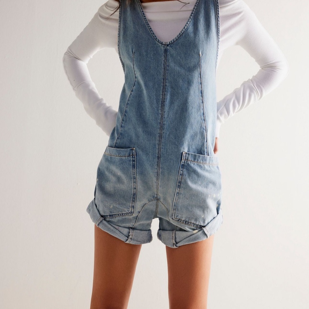 Free People High Roller Shortall- Bright Eyes
